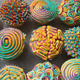 Image for article titled These psychedelic cupcakes are not photoshopped
